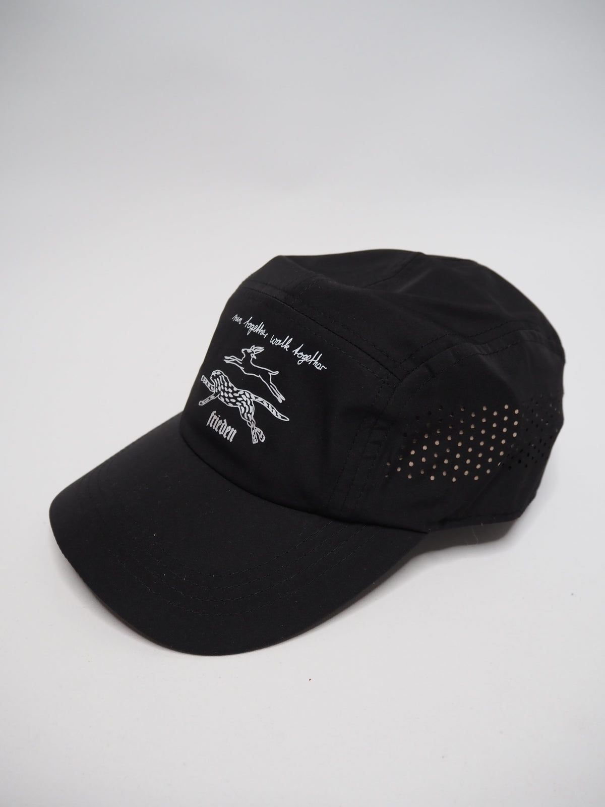 frieden Run Together Walk Together Cap – Black