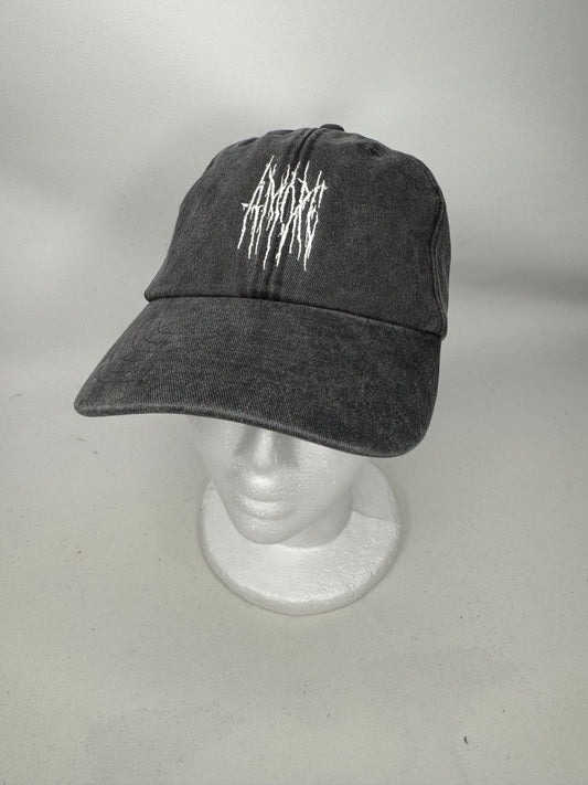 frieden Amore Cap White on washed Black