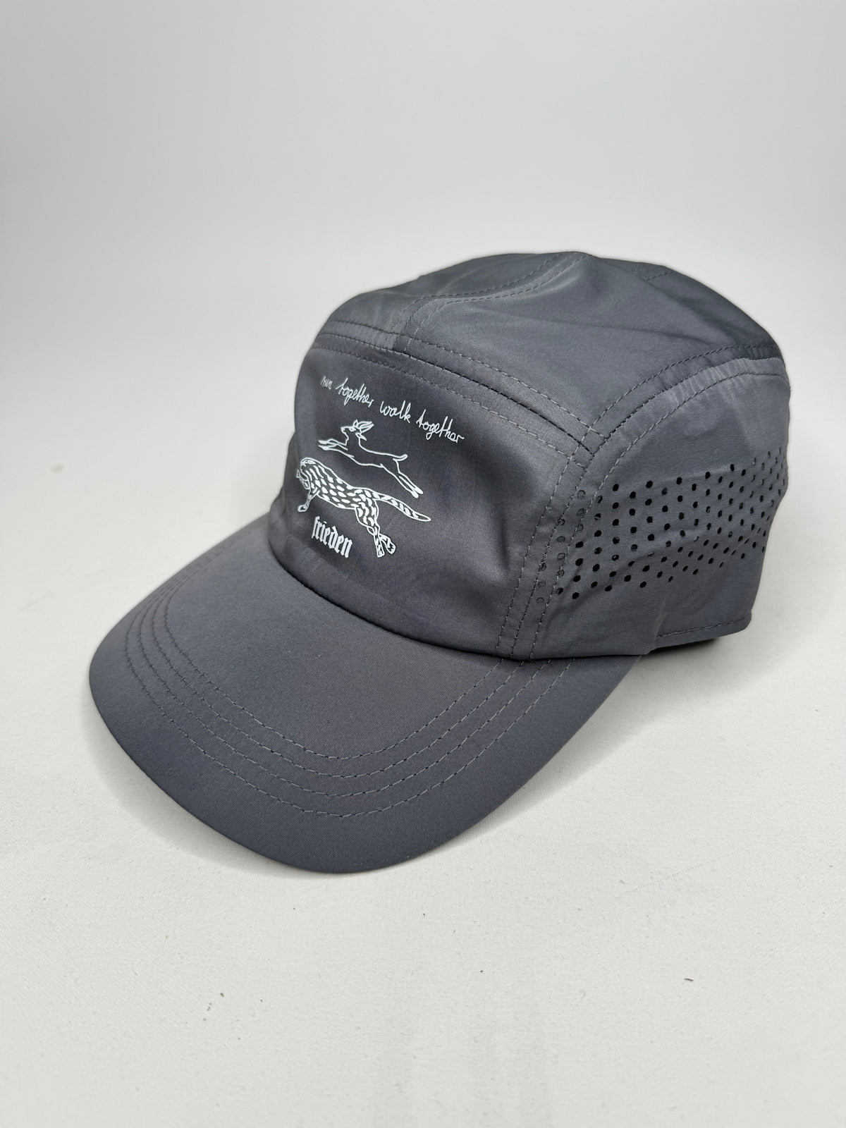 frieden Run Together Walk Together Cap – Charcoal