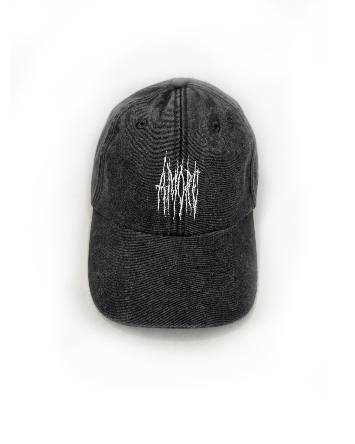 frieden Amore Cap White on washed Black