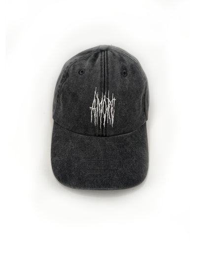 frieden Amore Cap White on washed Black