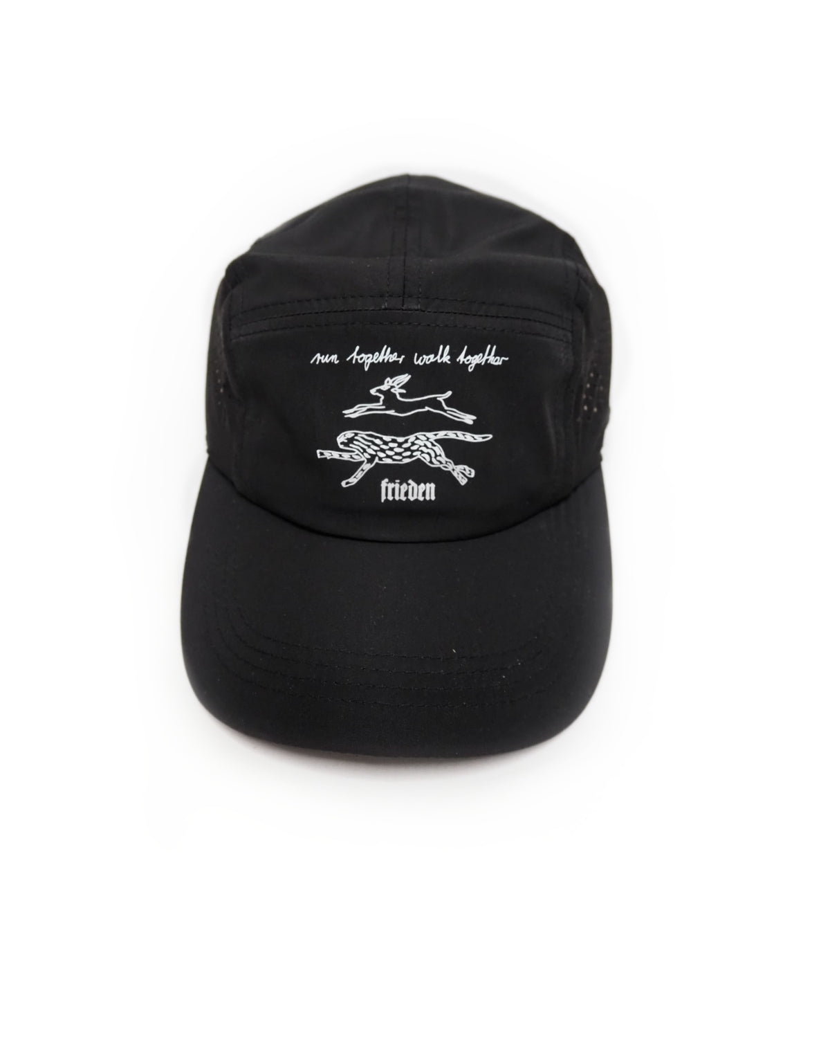 frieden Run Together Walk Together Cap – Black