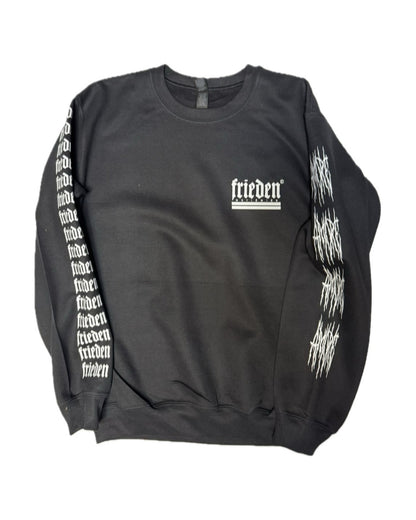 frieden Twin Cobra Crewneck – Black