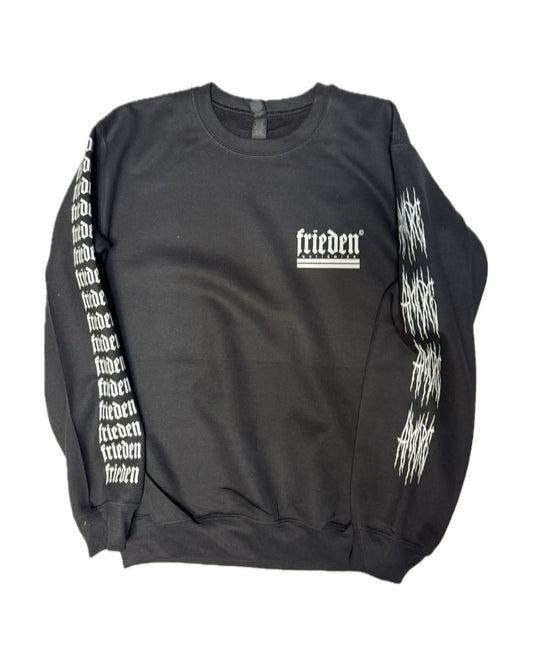frieden Twin Cobra Crewneck – Black